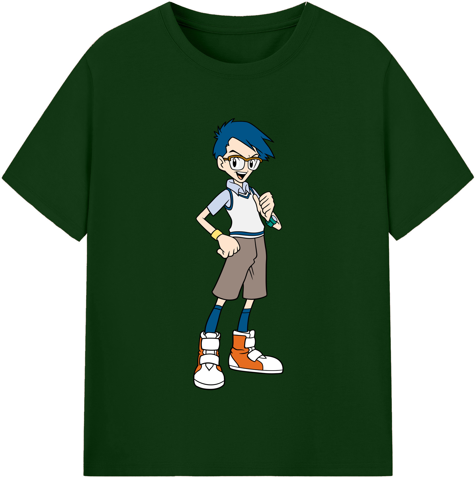 （画像用） Digimon デジタルモンスター/デジモン 綿100％半袖Tシャツ（フロントプリント）